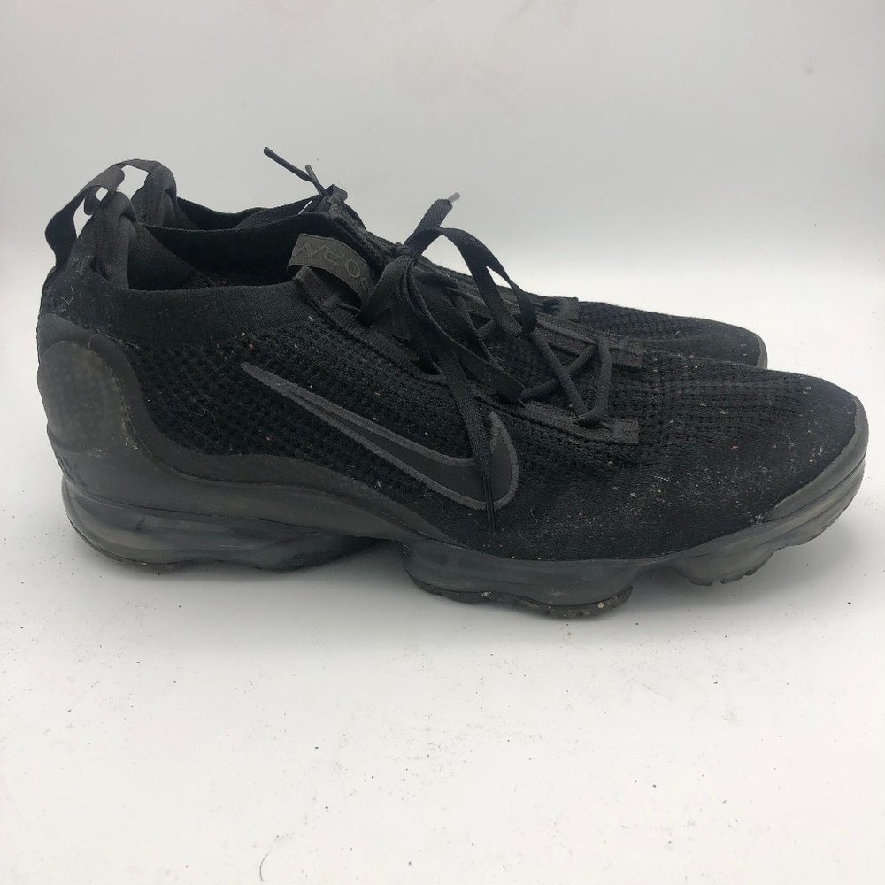 Nike Men's Air Vapormax 2021 Flyknit Athletic Shoes Black Anthracite Size 13